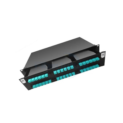 2U MPO to LC Patch Panel Modular Designed