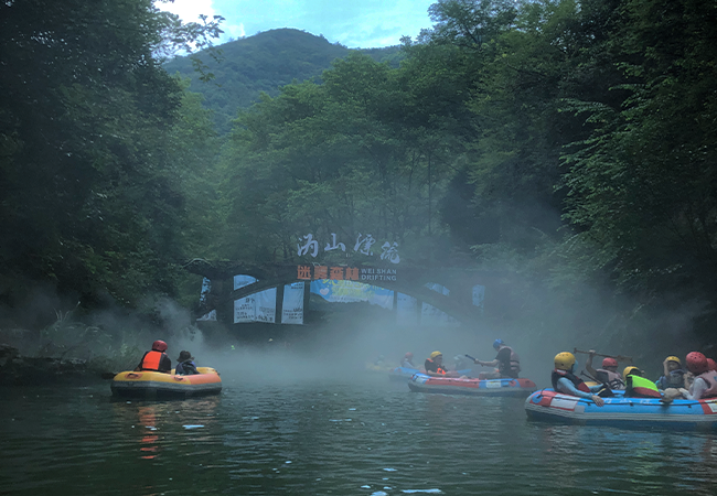 Hangzhou Fiberfuture Co., Ltd. Cool Summer Team Building Event - Ningxiang Weishan Rafting