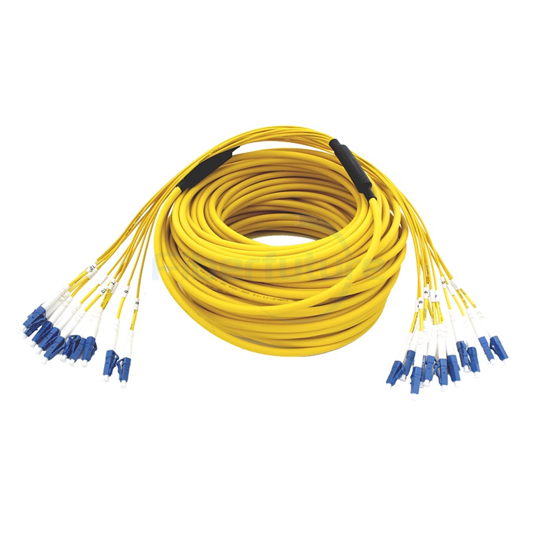 SC SC Pre Terminated Fiber Optic Cable REACH Compliant