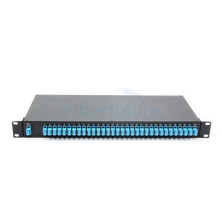 19' Rack Mount FTTH PLC Splitter 1xn 2xn