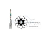 AL-covered Stainless Steel Tube OPGW Cable