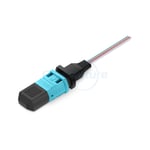Flat Ribbon MPO Male Connector OM3/OM4 Multimode Field Assembly Splice-On