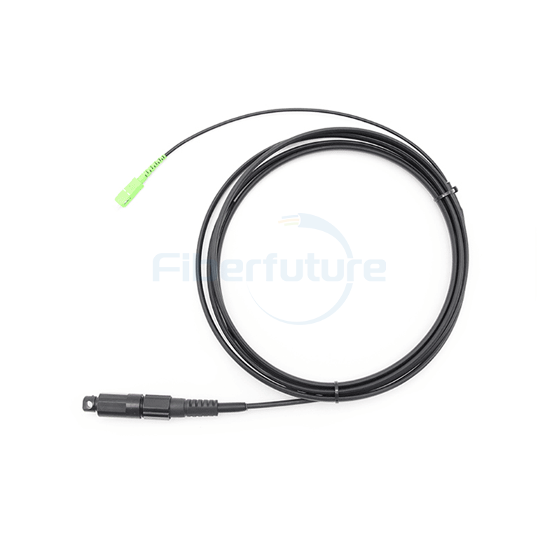 OptiTap FTTH Flat Drop Cable Patch Cord SC/APC-SC/APC G657A2 SX 4.5×9.8mm
