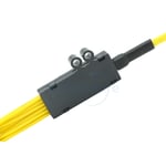 4/8/12F Fan-out Ribbon Fiber Pigtails RoHS ISO9001 Compliant