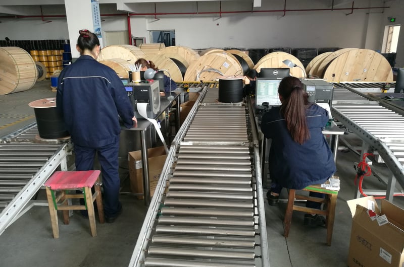 Air Blown Micro Cable Production Line