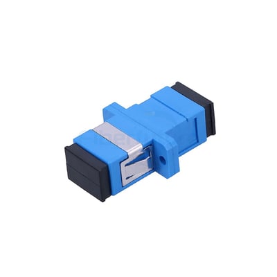 SC Simplex Blue Fiber Optic Adapter Ceramic 9/125 Single mode