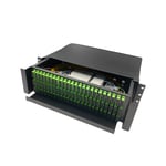 19 Inch 3RU Rack Mount Fiber Patch Panel for FTTH Network