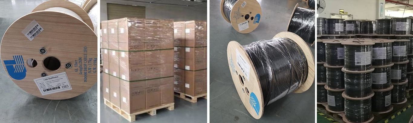 GJYXCH Self-Supporting Drop Cable With Steel Wires 