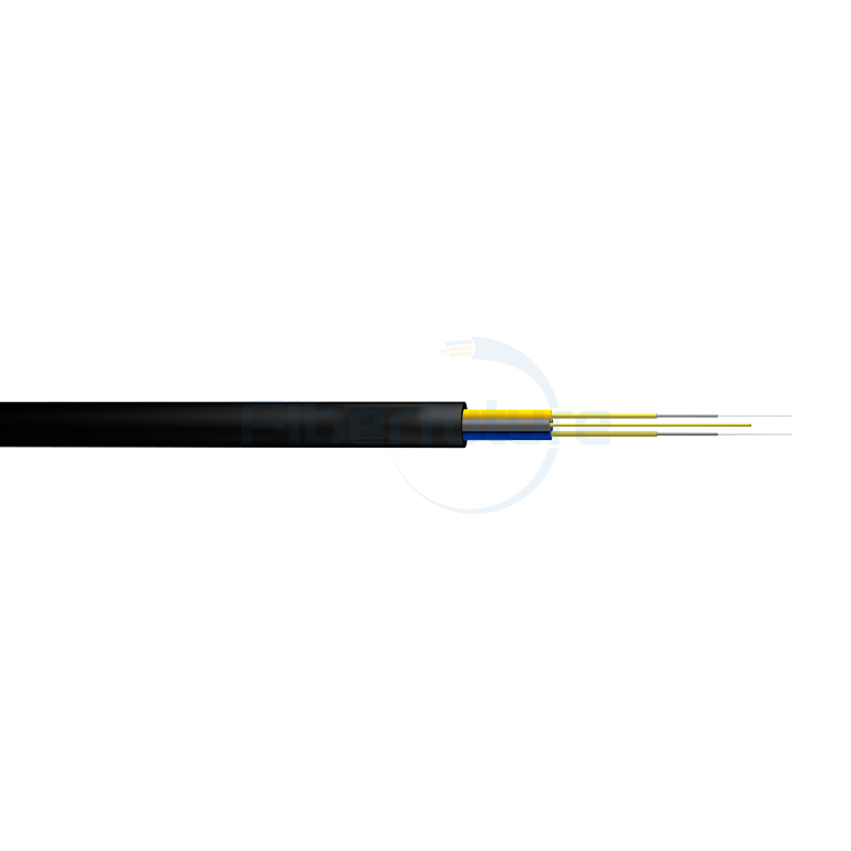 GJYFJH ADSS FTTH Round Drop Cable 4.6mm 5.0mm 6.0mm for Outdoor Indoor