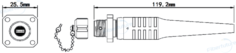 ODC MT Connector Square Socket