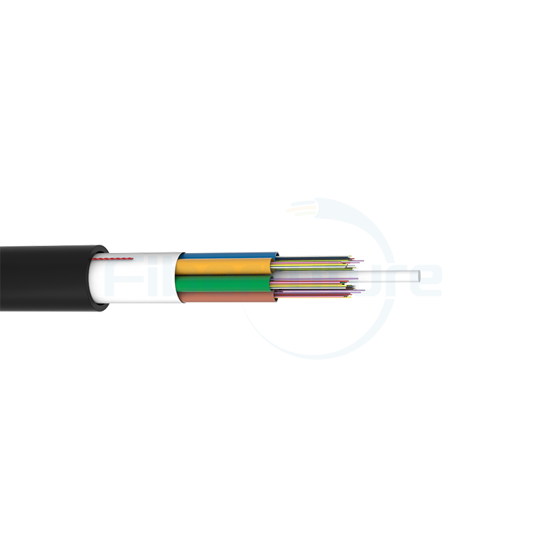 Loose Tube Non-metallic Strength Member & Non-armored Cable GYFTY 