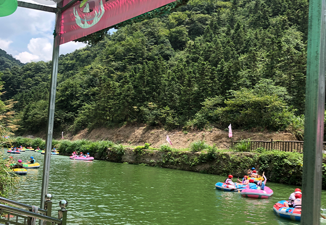 Hangzhou Fiberfuture Co., Ltd. Cool Summer Team Building Event - Ningxiang Weishan Rafting