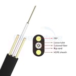 Aerial Outdoor Flat Drop Fiber Optic Cable GYFXTBY
