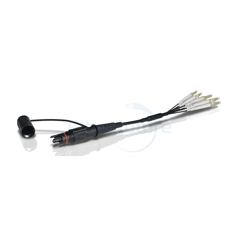 Mini IP MPO MTP Fiber Optic Patch Cable REACH Materials Compliant