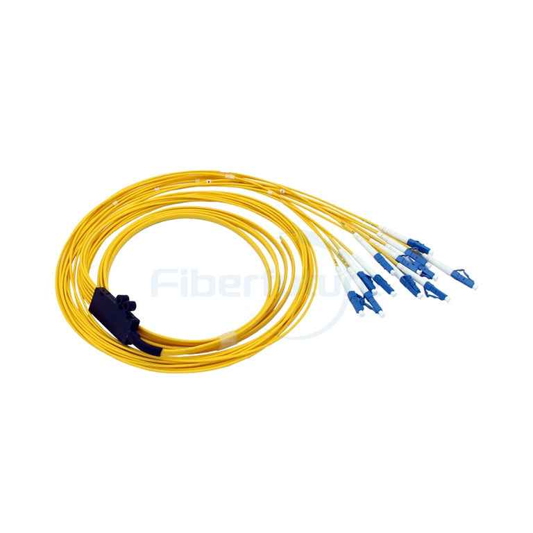 4/8/12F Fan-out Ribbon Fiber Pigtails RoHS ISO9001 Compliant