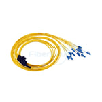 4/8/12F Fan-out Ribbon Fiber Pigtails RoHS ISO9001 Compliant