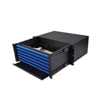 CRS Cold Rolled Steel Rack Mount Patch Panel 4RU Slide Rail 