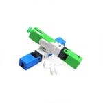 Green Blue SC Fast Connector Field Assembly 
