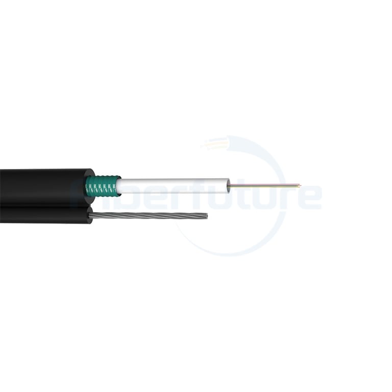 Aerial Figure 8 Self-supporting Optical Cable With  PSP Armored Uni-tube GYXTC8S