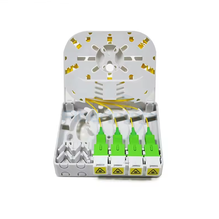 FTTH Mini Fiber Optic Terminal Box 4 Cores 