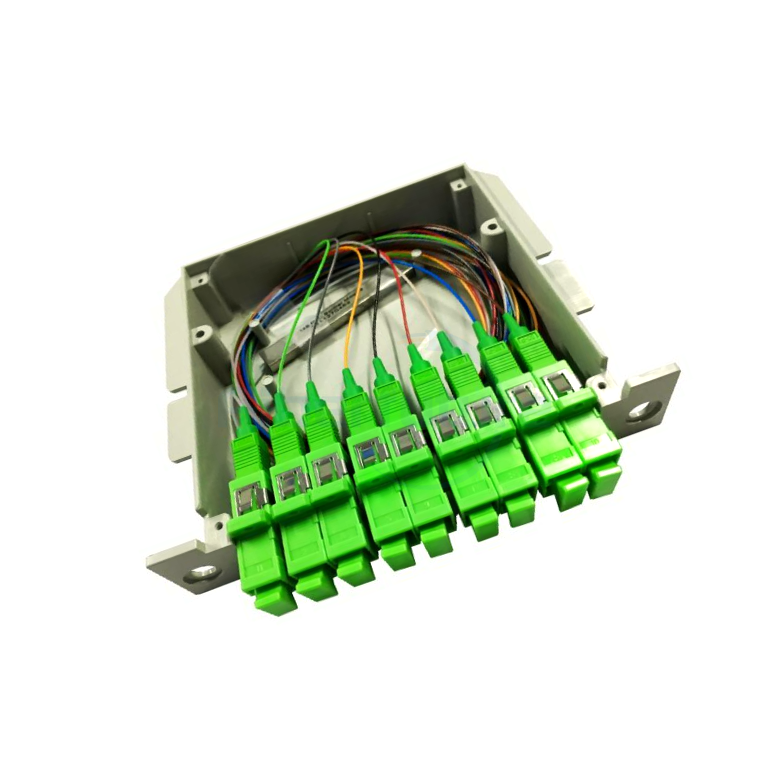 ABS Material LGX PLC Splitter with SC APC Connector