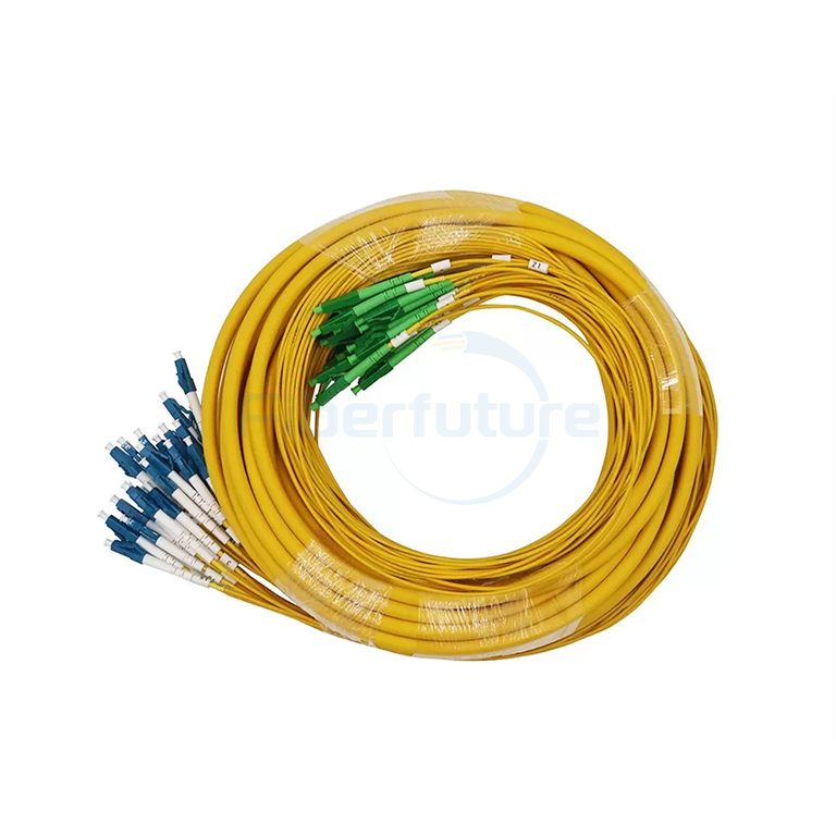 OFNR Jacket LC LC Preterminated Fiber Optic Cable