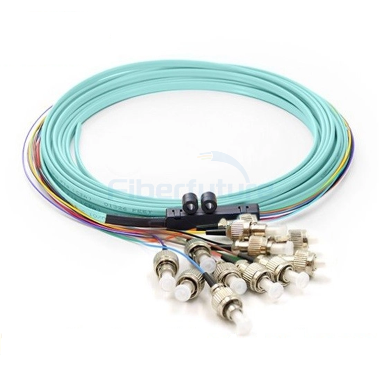 FC ST Pre Terminated Fiber Cable with LSZH Jacket