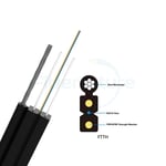 FTTH Self-supporting Bow-type Drop Cable With 7 Stranded Steel Wire