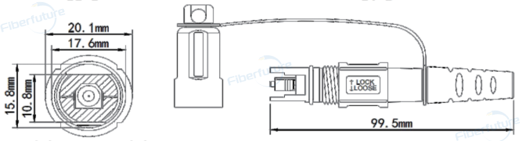 OPT OptiTap SC Connector Plug