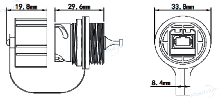 FTTA ODVA MPO Adapter