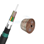Direct Buried Double Armored Double Jacket Fiber Optic Cable GYFTA53