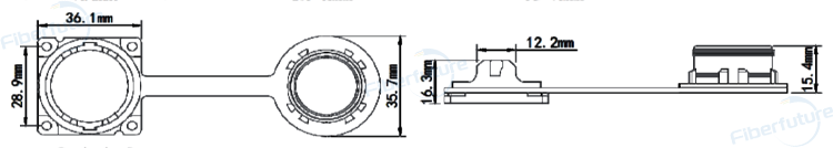 FLX Socket for Connections between RRU and BBU
