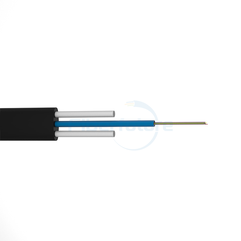 Metal Strength Member FTTH Fiber Optic Cable GYXTPY