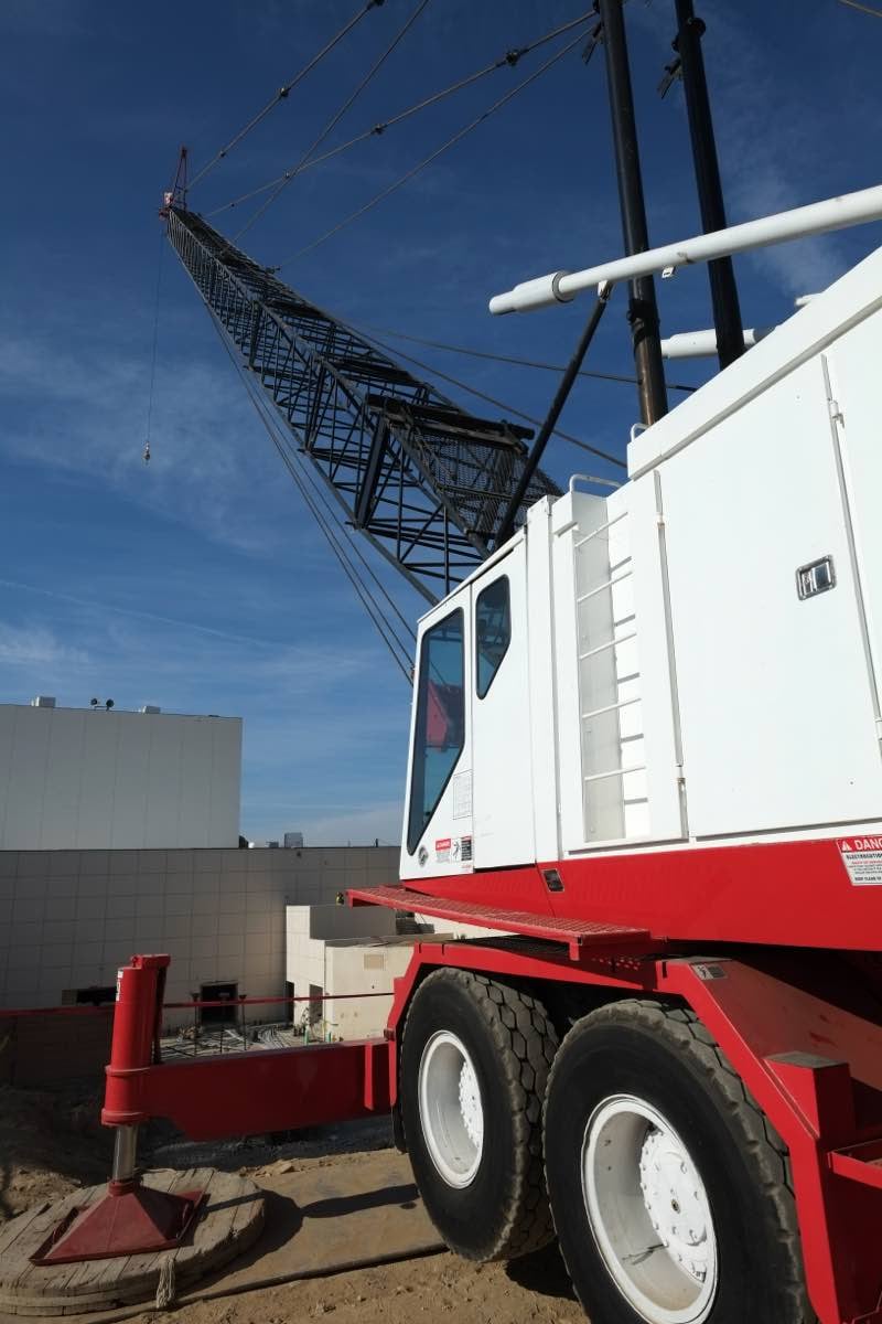oversize-load-shipping-05 Oversize load shipping - crane with long reach boom