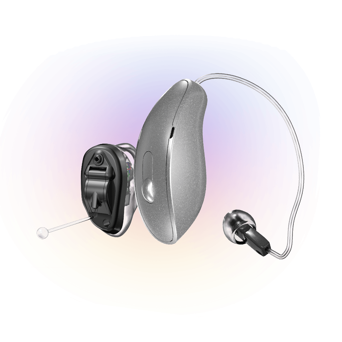 Genesis_wGlow-transparent - The Audiology Place genesis wglow transparent genesis ai hearing aids the audiology place