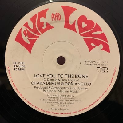 Leroy Gibbons, Chaka Demus, Don Angelo - Addicted To Love / Love You To The Bone picture 2