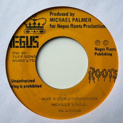 Neville Lindo - Rub A Dub Commanderpicture