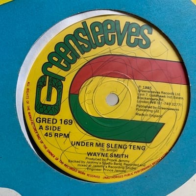 Wayne Smith, Michael Buckley - Under Me Sleng Teng / Dance Gate picture 4