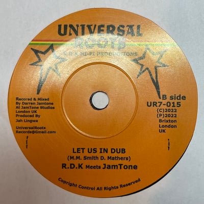 Little Roy, RDK Hi-Fi, Darren Jamtone - Jah Jah Let Us In / Let Us In Dub picture 2