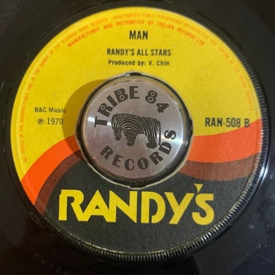 Nora Dean, Randy's All Stars - Want Man / Man picture 2