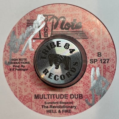 Hell & Fire, The Revolutionaries - Where Is That Love / Multitude Dub picture 2
