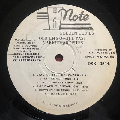Various - Old Hits Of The Past picture 4