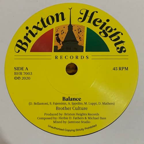 Brother Culture – Balance