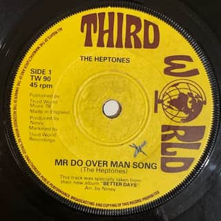 The Heptones – Mr Do Over Man Song / Key To Her Heart