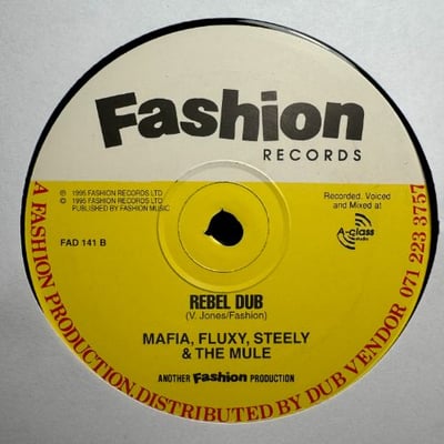 Vivian Jones, Mafia & Fluxy, Steely, The Mule - Rebel Woman / Rebel Dub picture 2