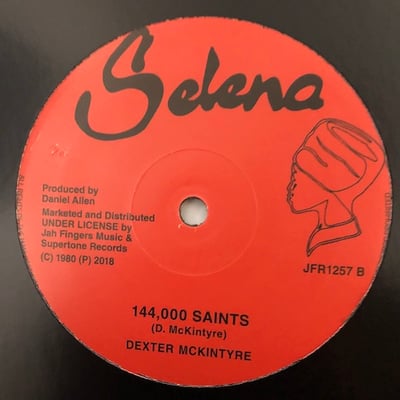 Peter Broggs, Dexter McKintyre - Jah Golden Throne/ 144,000 Saints picture 2