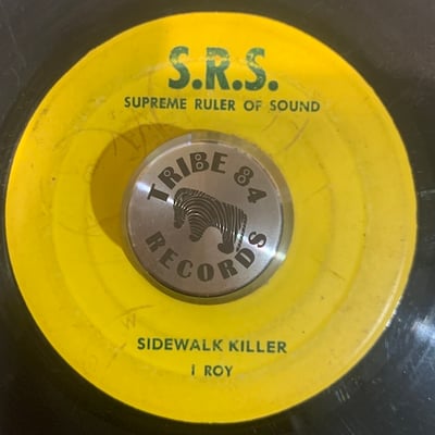 Tommy McCook, I-Roy - Sidewalk Doctor / Sidewalk Killer picture 2