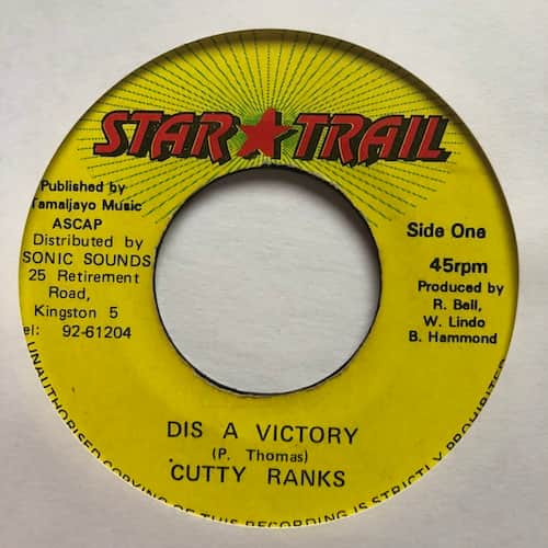 Cutty Ranks – Dis A Victory