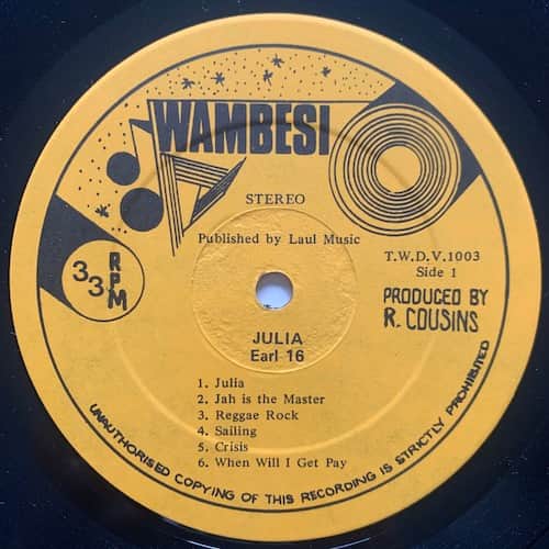 Earl Sixteen – Julia