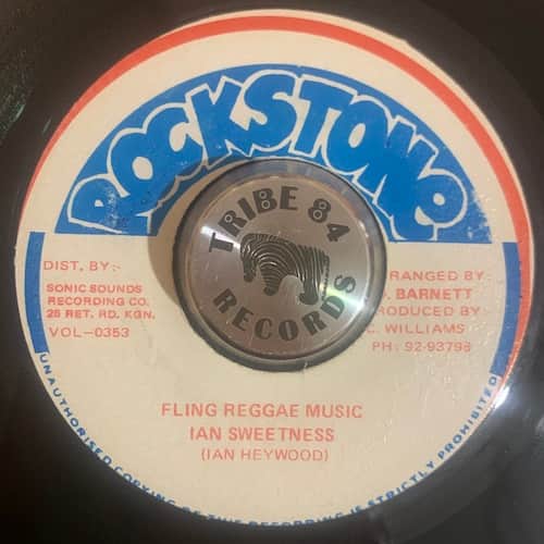 Ian Sweetness – Fling Reggae Music